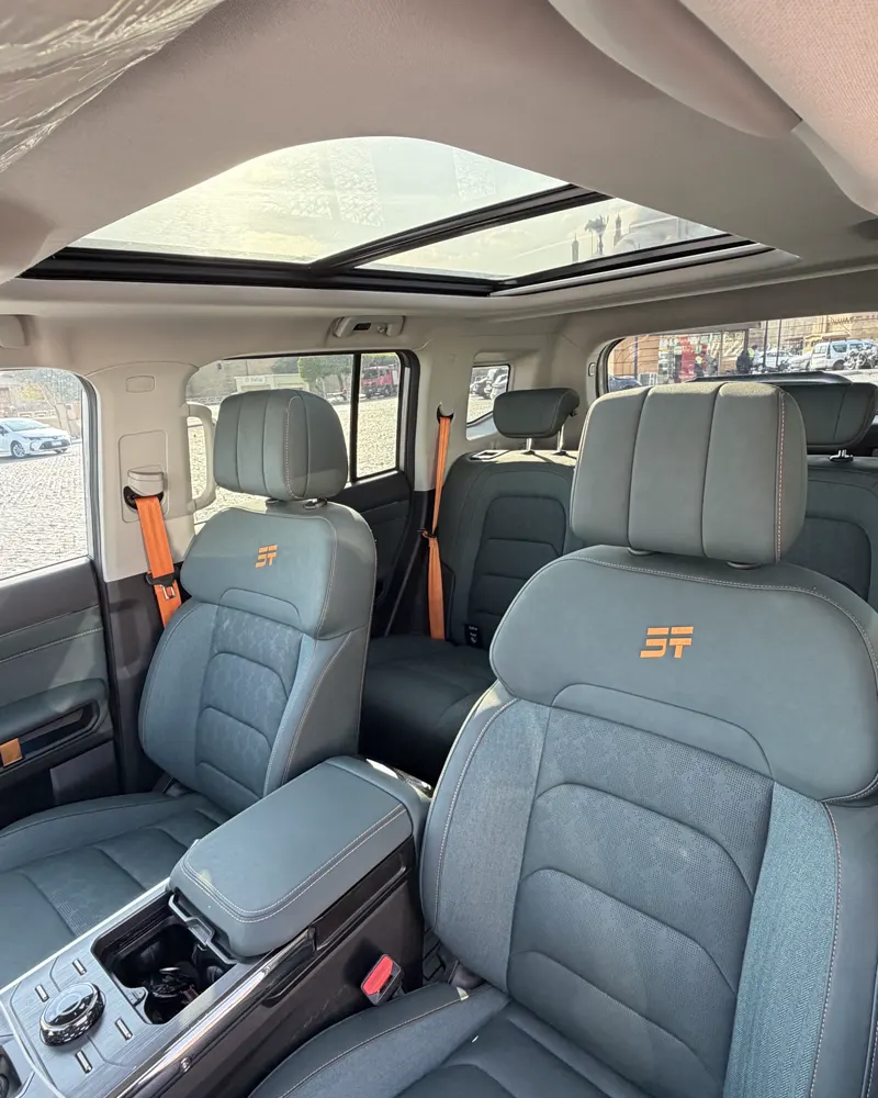 Intérieur de la Jetour T2